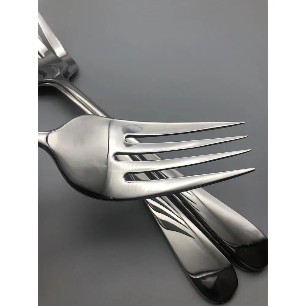 D.W Haber & Son. NY Serving Forks 11-3/4